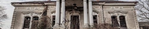 The actual abandoned Croatian villa