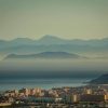 Moroccan mountains seen from Spain Gibraltar