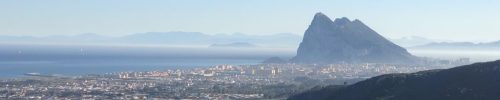 Gibraltar, behind Spain and in front of Morocco