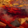 Rio Tinto red mineral chemical water Spain Huelva mines