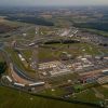 Silverstone Formula 1 circuit England aerial shot